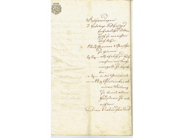 FISKAL-DOKUMENTE: 1682/1872, umfangreiche Forschungssammlung mit fast 290 Stempelpapieren mit vielen Seltenheiten bzw. Unikat