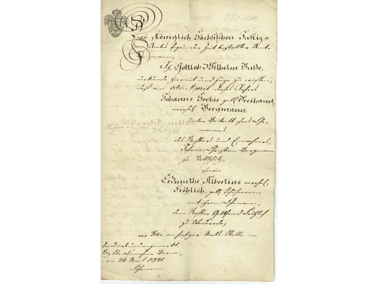 FISKAL-DOKUMENTE: 1682/1872, umfangreiche Forschungssammlung mit fast 290 Stempelpapieren mit vielen Seltenheiten bzw. Unikat