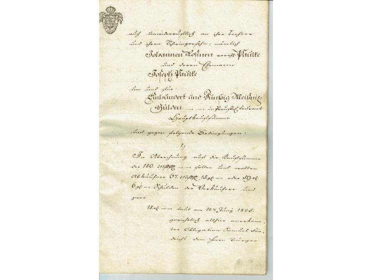 FISKAL-DOKUMENTE: 1682/1872, umfangreiche Forschungssammlung mit fast 290 Stempelpapieren mit vielen Seltenheiten bzw. Unikat