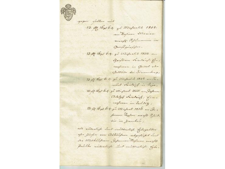 FISKAL-DOKUMENTE: 1682/1872, umfangreiche Forschungssammlung mit fast 290 Stempelpapieren mit vielen Seltenheiten bzw. Unikat