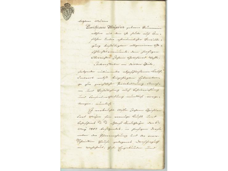 FISKAL-DOKUMENTE: 1682/1872, umfangreiche Forschungssammlung mit fast 290 Stempelpapieren mit vielen Seltenheiten bzw. Unikat