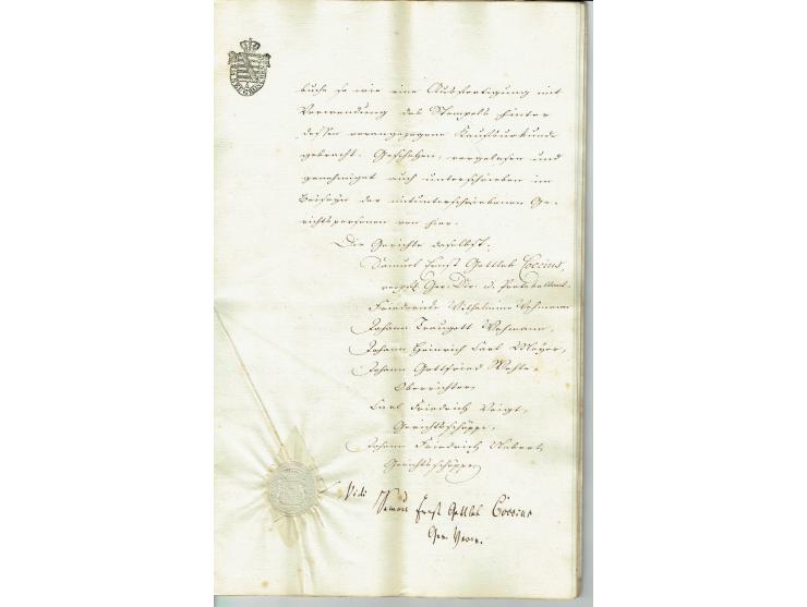 FISKAL-DOKUMENTE: 1682/1872, umfangreiche Forschungssammlung mit fast 290 Stempelpapieren mit vielen Seltenheiten bzw. Unikat