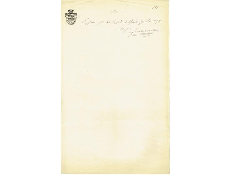 FISKAL-DOKUMENTE: 1682/1872, umfangreiche Forschungssammlung mit fast 290 Stempelpapieren mit vielen Seltenheiten bzw. Unikat