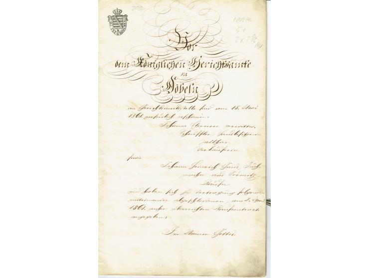 FISKAL-DOKUMENTE: 1682/1872, umfangreiche Forschungssammlung mit fast 290 Stempelpapieren mit vielen Seltenheiten bzw. Unikat