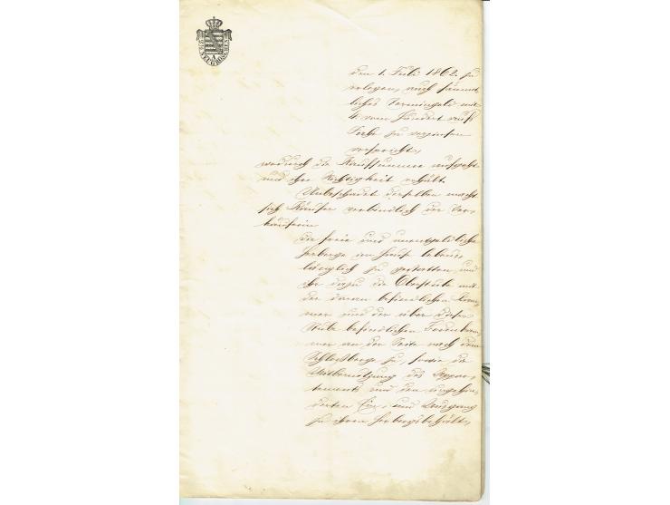 FISKAL-DOKUMENTE: 1682/1872, umfangreiche Forschungssammlung mit fast 290 Stempelpapieren mit vielen Seltenheiten bzw. Unikat