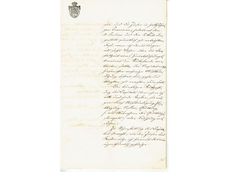 FISKAL-DOKUMENTE: 1682/1872, umfangreiche Forschungssammlung mit fast 290 Stempelpapieren mit vielen Seltenheiten bzw. Unikat