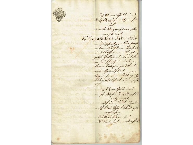 FISKAL-DOKUMENTE: 1682/1872, umfangreiche Forschungssammlung mit fast 290 Stempelpapieren mit vielen Seltenheiten bzw. Unikat