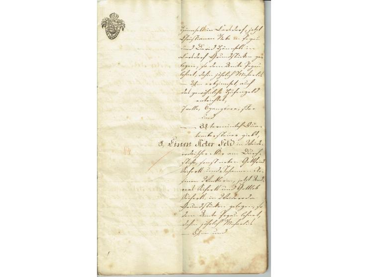 FISKAL-DOKUMENTE: 1682/1872, umfangreiche Forschungssammlung mit fast 290 Stempelpapieren mit vielen Seltenheiten bzw. Unikat