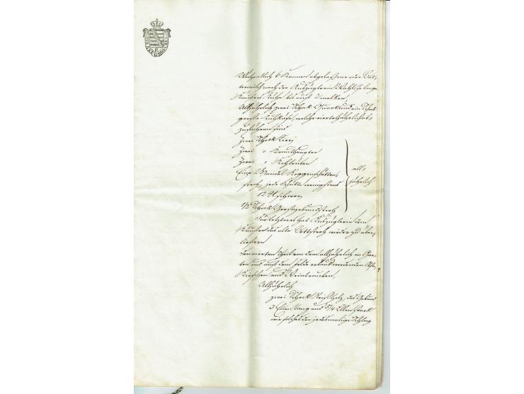 FISKAL-DOKUMENTE: 1682/1872, umfangreiche Forschungssammlung mit fast 290 Stempelpapieren mit vielen Seltenheiten bzw. Unikat