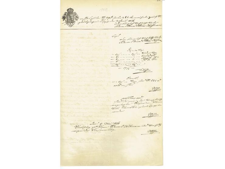 FISKAL-DOKUMENTE: 1682/1872, umfangreiche Forschungssammlung mit fast 290 Stempelpapieren mit vielen Seltenheiten bzw. Unikat