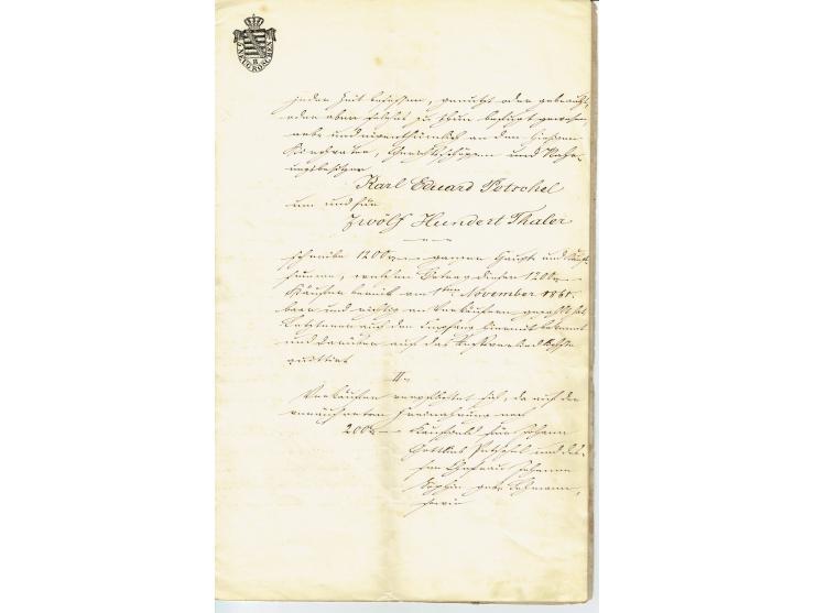 FISKAL-DOKUMENTE: 1682/1872, umfangreiche Forschungssammlung mit fast 290 Stempelpapieren mit vielen Seltenheiten bzw. Unikat