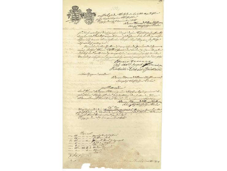 FISKAL-DOKUMENTE: 1682/1872, umfangreiche Forschungssammlung mit fast 290 Stempelpapieren mit vielen Seltenheiten bzw. Unikat