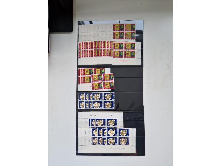 1850/1975 (ca.), meist gestempelter Dublettenbestand sowie einige Briefe, mit Schwerpunkt Pro Juventute und Pro Patria, mit e