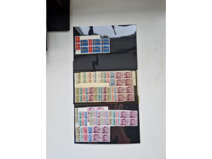 1850/1975 (ca.), meist gestempelter Dublettenbestand sowie einige Briefe, mit Schwerpunkt Pro Juventute und Pro Patria, mit e