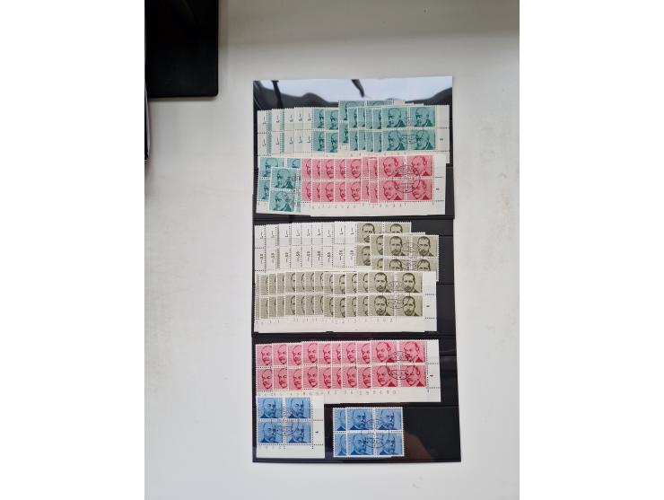 1850/1975 (ca.), meist gestempelter Dublettenbestand sowie einige Briefe, mit Schwerpunkt Pro Juventute und Pro Patria, mit e