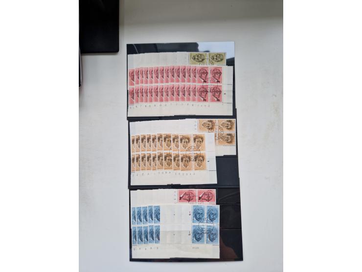 1850/1975 (ca.), meist gestempelter Dublettenbestand sowie einige Briefe, mit Schwerpunkt Pro Juventute und Pro Patria, mit e