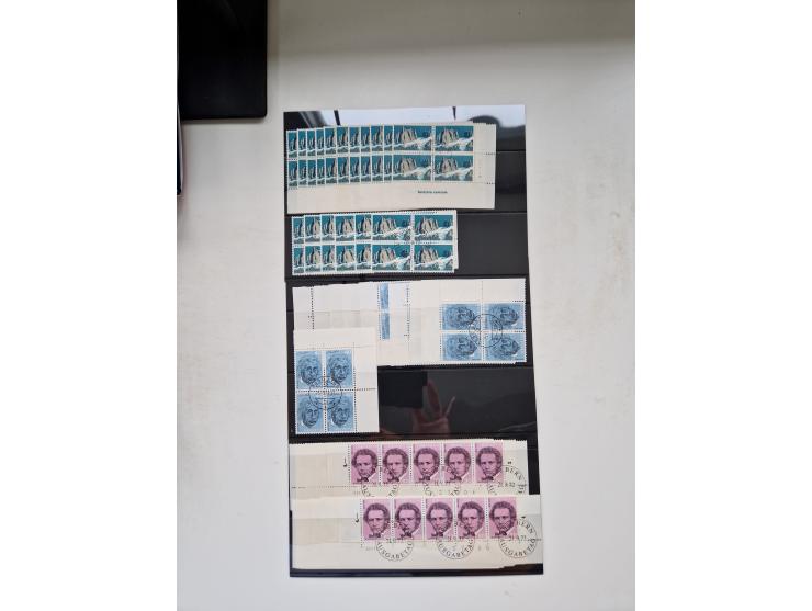 1850/1975 (ca.), meist gestempelter Dublettenbestand sowie einige Briefe, mit Schwerpunkt Pro Juventute und Pro Patria, mit e