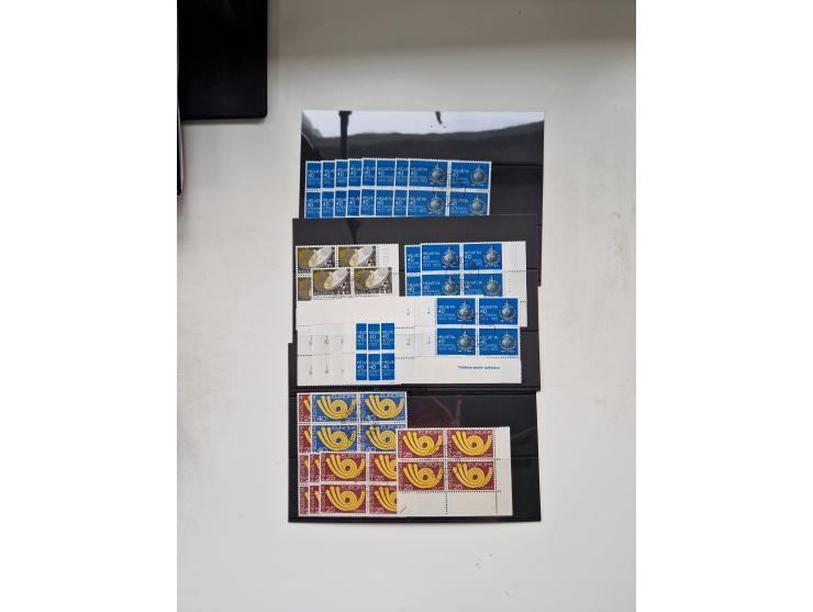 1850/1975 (ca.), meist gestempelter Dublettenbestand sowie einige Briefe, mit Schwerpunkt Pro Juventute und Pro Patria, mit e