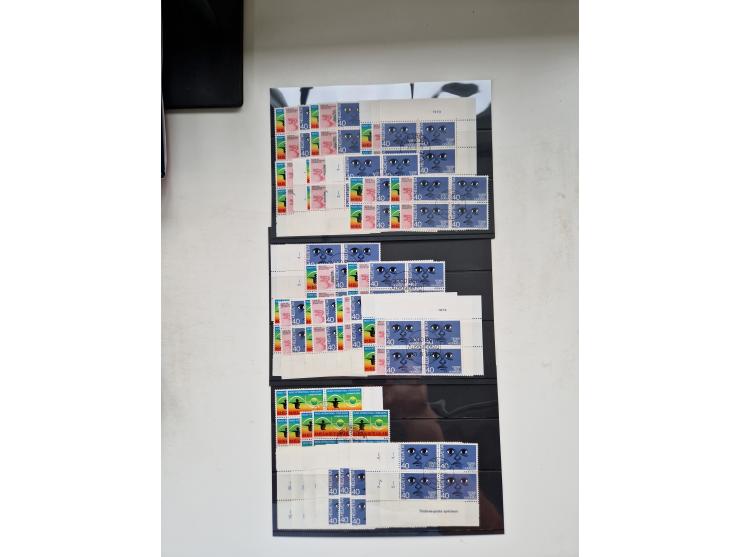 1850/1975 (ca.), meist gestempelter Dublettenbestand sowie einige Briefe, mit Schwerpunkt Pro Juventute und Pro Patria, mit e