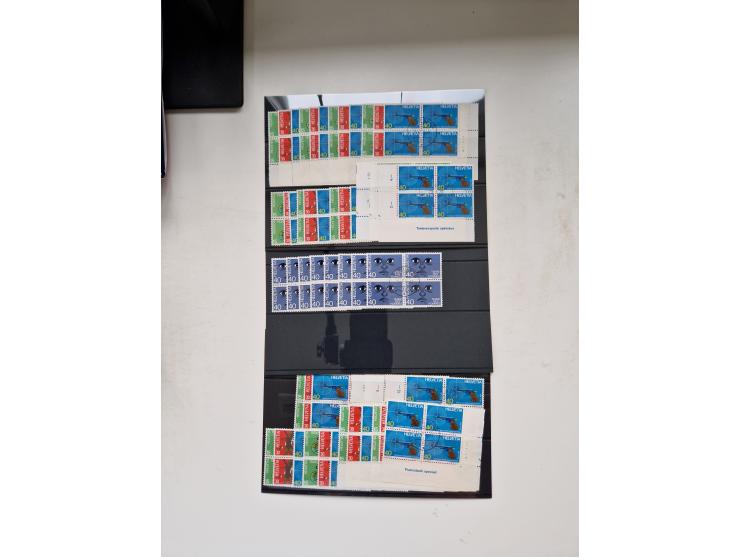 1850/1975 (ca.), meist gestempelter Dublettenbestand sowie einige Briefe, mit Schwerpunkt Pro Juventute und Pro Patria, mit e