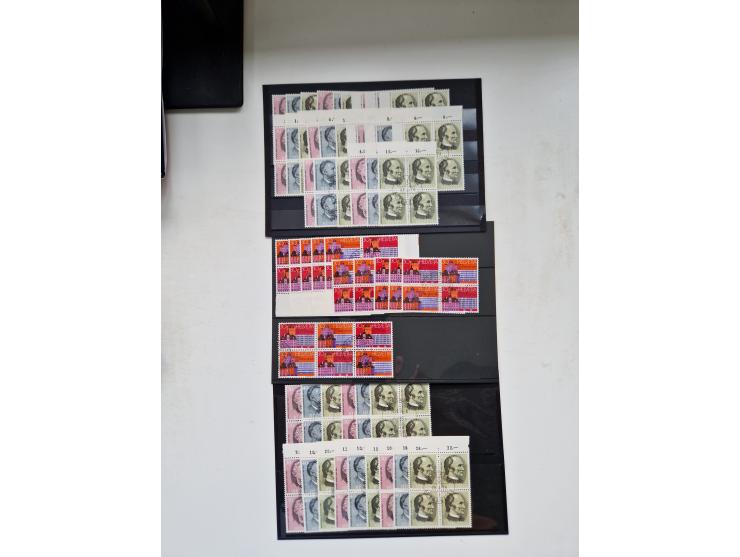 1850/1975 (ca.), meist gestempelter Dublettenbestand sowie einige Briefe, mit Schwerpunkt Pro Juventute und Pro Patria, mit e