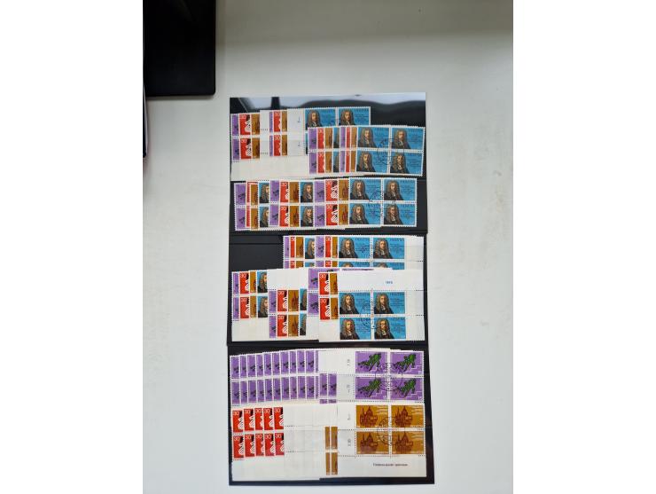 1850/1975 (ca.), meist gestempelter Dublettenbestand sowie einige Briefe, mit Schwerpunkt Pro Juventute und Pro Patria, mit e