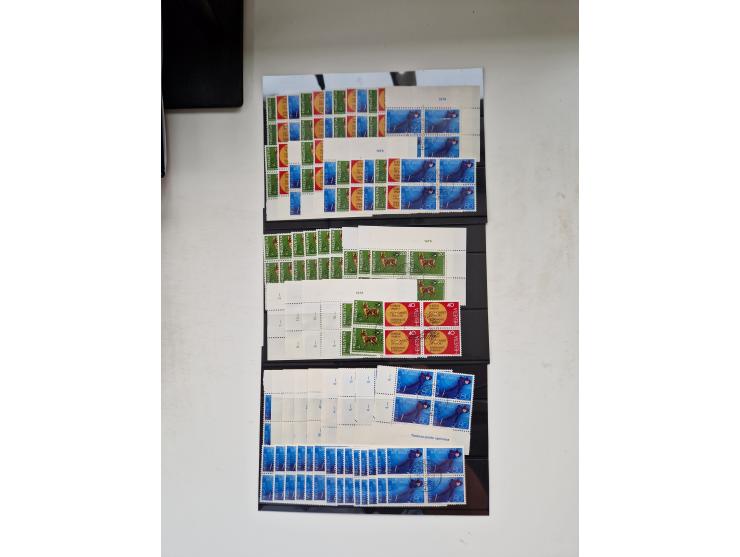 1850/1975 (ca.), meist gestempelter Dublettenbestand sowie einige Briefe, mit Schwerpunkt Pro Juventute und Pro Patria, mit e