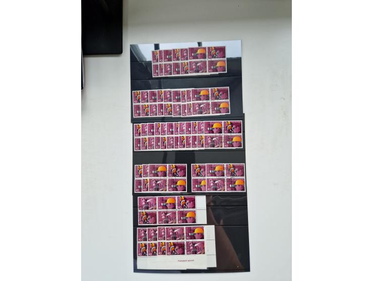 1850/1975 (ca.), meist gestempelter Dublettenbestand sowie einige Briefe, mit Schwerpunkt Pro Juventute und Pro Patria, mit e