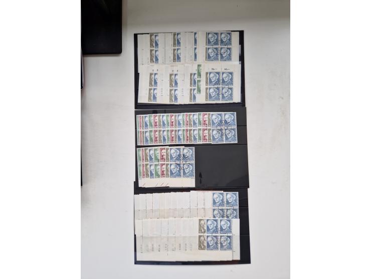 1850/1975 (ca.), meist gestempelter Dublettenbestand sowie einige Briefe, mit Schwerpunkt Pro Juventute und Pro Patria, mit e