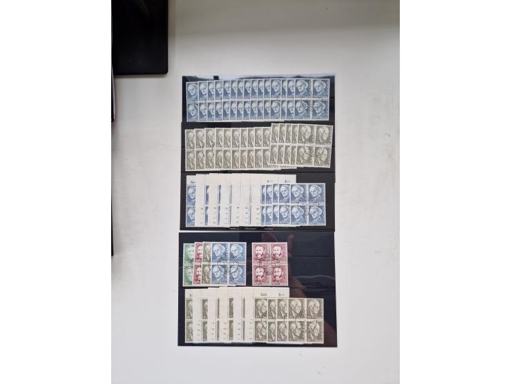 1850/1975 (ca.), meist gestempelter Dublettenbestand sowie einige Briefe, mit Schwerpunkt Pro Juventute und Pro Patria, mit e