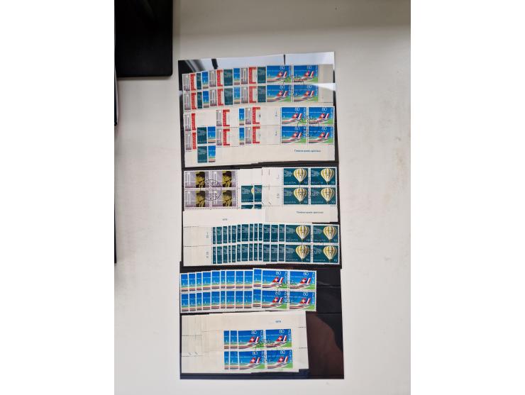 1850/1975 (ca.), meist gestempelter Dublettenbestand sowie einige Briefe, mit Schwerpunkt Pro Juventute und Pro Patria, mit e