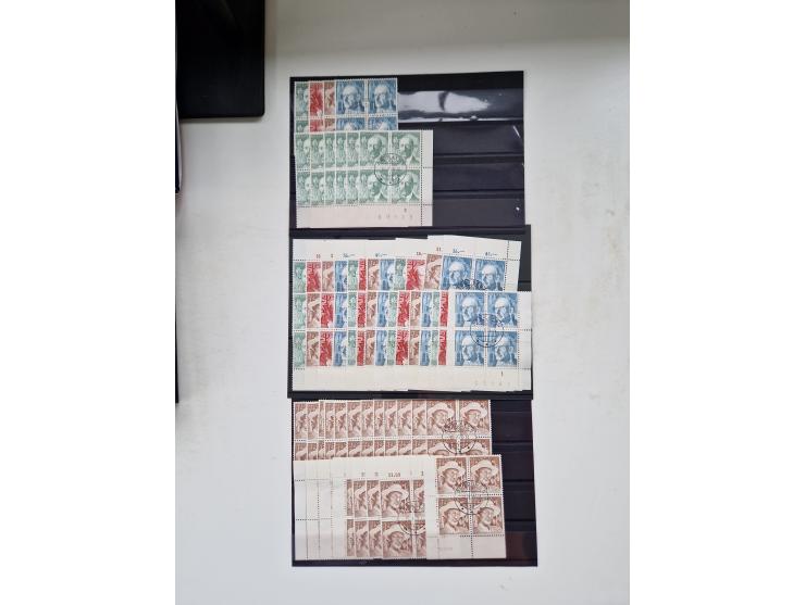 1850/1975 (ca.), meist gestempelter Dublettenbestand sowie einige Briefe, mit Schwerpunkt Pro Juventute und Pro Patria, mit e