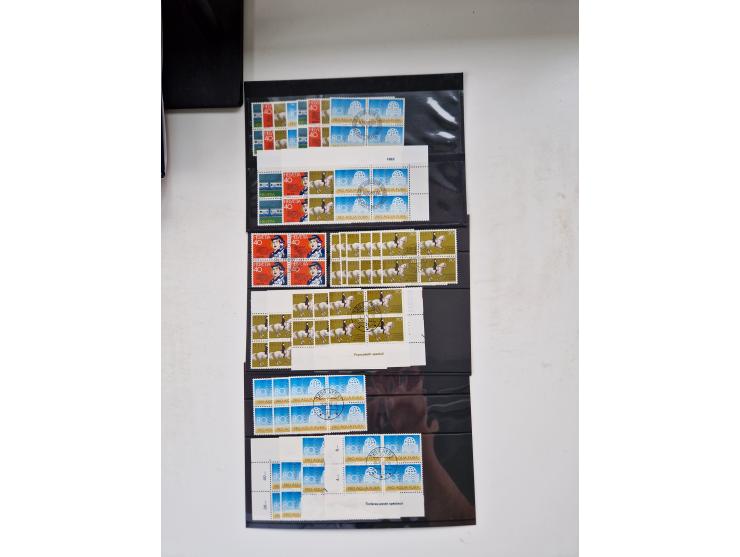 1850/1975 (ca.), meist gestempelter Dublettenbestand sowie einige Briefe, mit Schwerpunkt Pro Juventute und Pro Patria, mit e