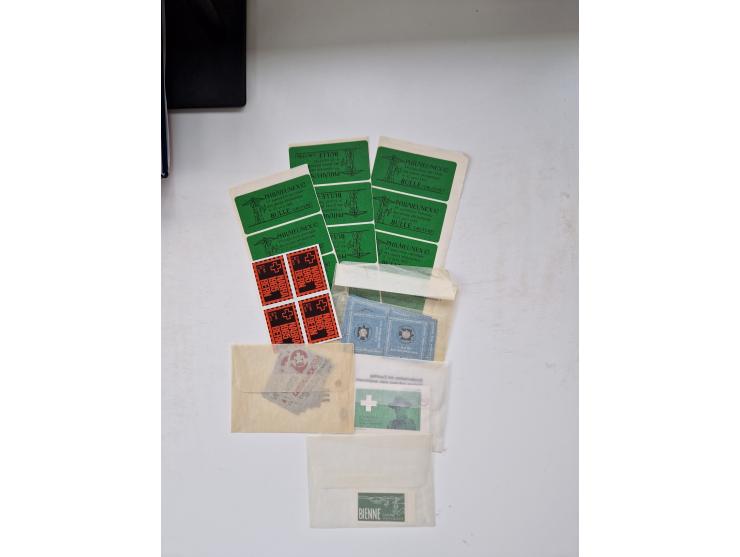 1850/1975 (ca.), meist gestempelter Dublettenbestand sowie einige Briefe, mit Schwerpunkt Pro Juventute und Pro Patria, mit e