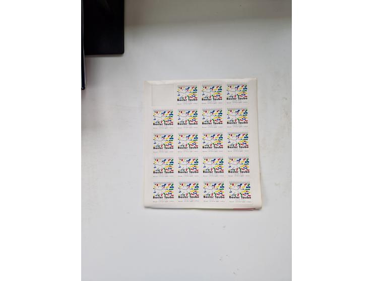 1850/1975 (ca.), meist gestempelter Dublettenbestand sowie einige Briefe, mit Schwerpunkt Pro Juventute und Pro Patria, mit e