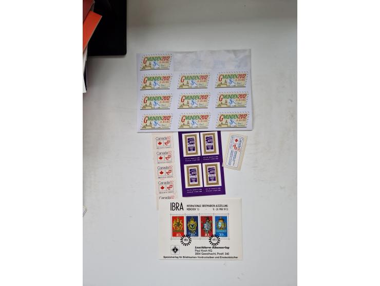 1850/1975 (ca.), meist gestempelter Dublettenbestand sowie einige Briefe, mit Schwerpunkt Pro Juventute und Pro Patria, mit e