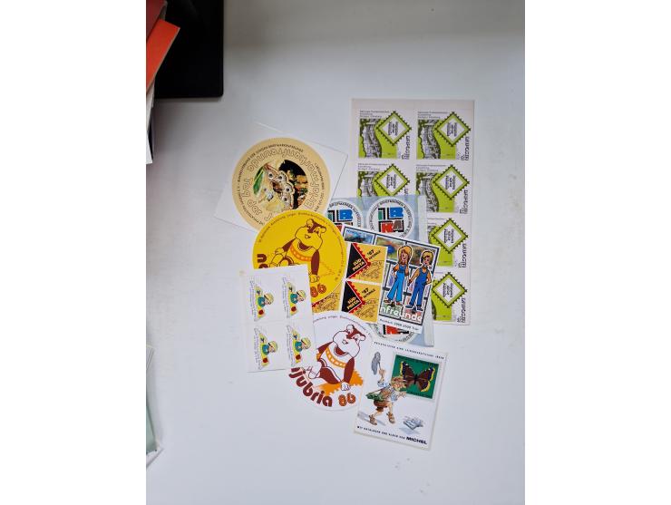 1850/1975 (ca.), meist gestempelter Dublettenbestand sowie einige Briefe, mit Schwerpunkt Pro Juventute und Pro Patria, mit e