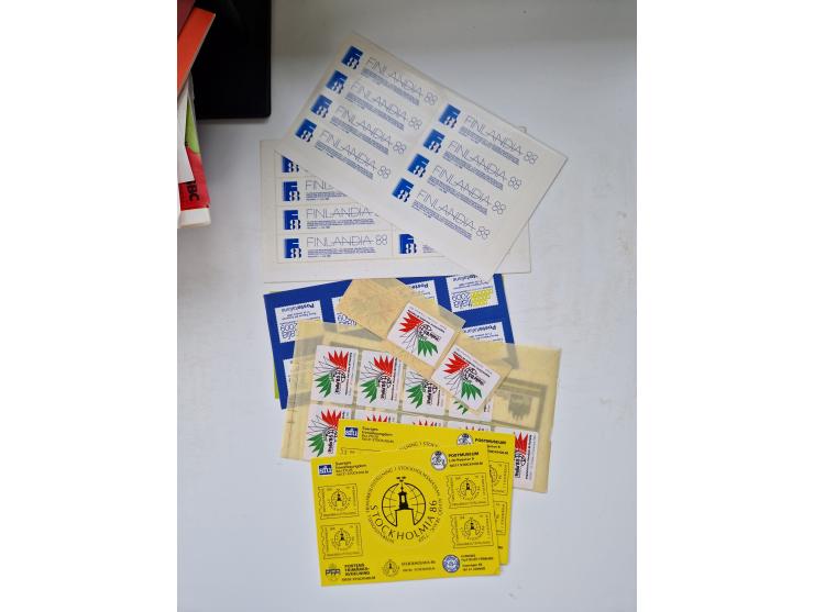 1850/1975 (ca.), meist gestempelter Dublettenbestand sowie einige Briefe, mit Schwerpunkt Pro Juventute und Pro Patria, mit e