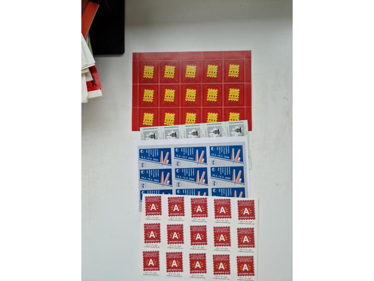 1850/1975 (ca.), meist gestempelter Dublettenbestand sowie einige Briefe, mit Schwerpunkt Pro Juventute und Pro Patria, mit e