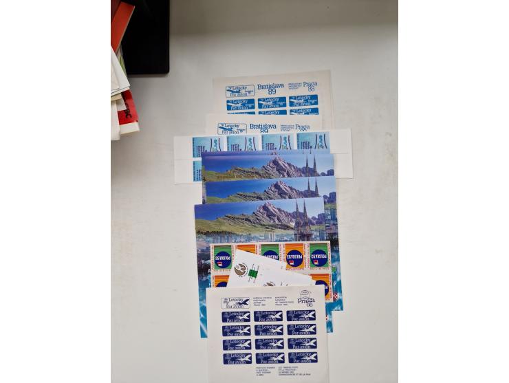 1850/1975 (ca.), meist gestempelter Dublettenbestand sowie einige Briefe, mit Schwerpunkt Pro Juventute und Pro Patria, mit e