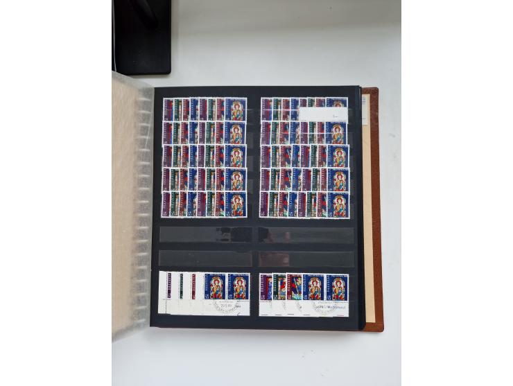 1850/1975 (ca.), meist gestempelter Dublettenbestand sowie einige Briefe, mit Schwerpunkt Pro Juventute und Pro Patria, mit e