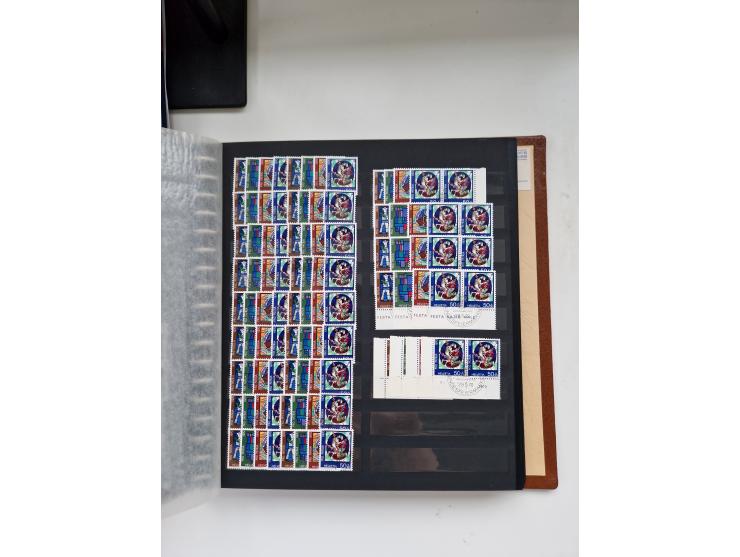 1850/1975 (ca.), meist gestempelter Dublettenbestand sowie einige Briefe, mit Schwerpunkt Pro Juventute und Pro Patria, mit e