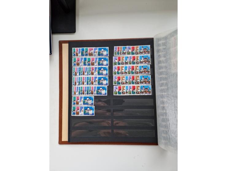 1850/1975 (ca.), meist gestempelter Dublettenbestand sowie einige Briefe, mit Schwerpunkt Pro Juventute und Pro Patria, mit e