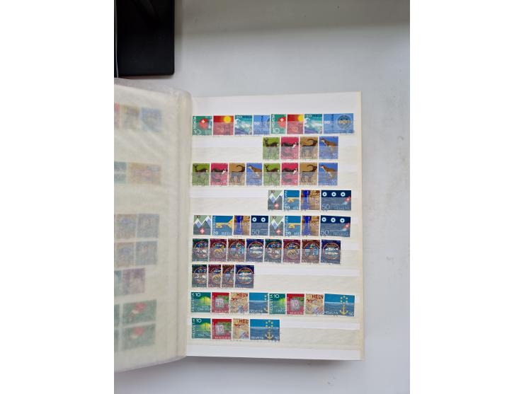 1850/1975 (ca.), meist gestempelter Dublettenbestand sowie einige Briefe, mit Schwerpunkt Pro Juventute und Pro Patria, mit e