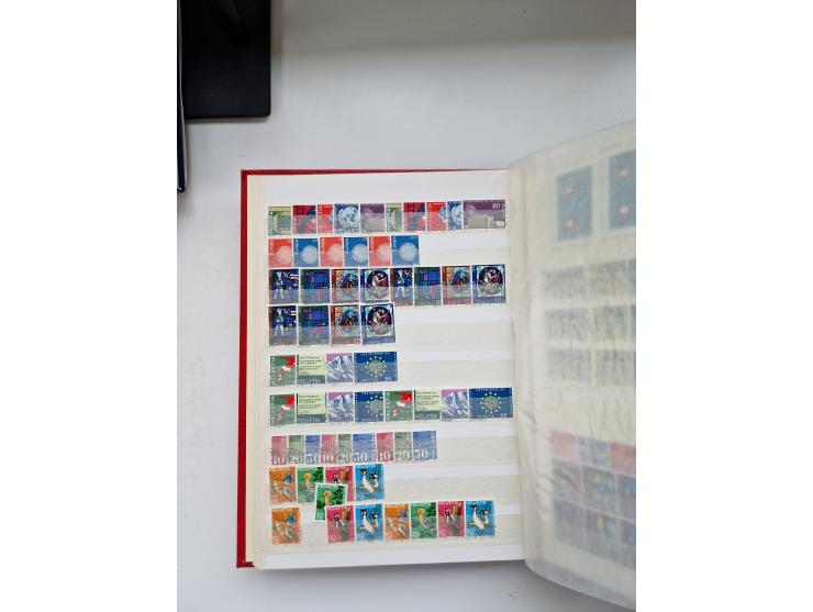 1850/1975 (ca.), meist gestempelter Dublettenbestand sowie einige Briefe, mit Schwerpunkt Pro Juventute und Pro Patria, mit e