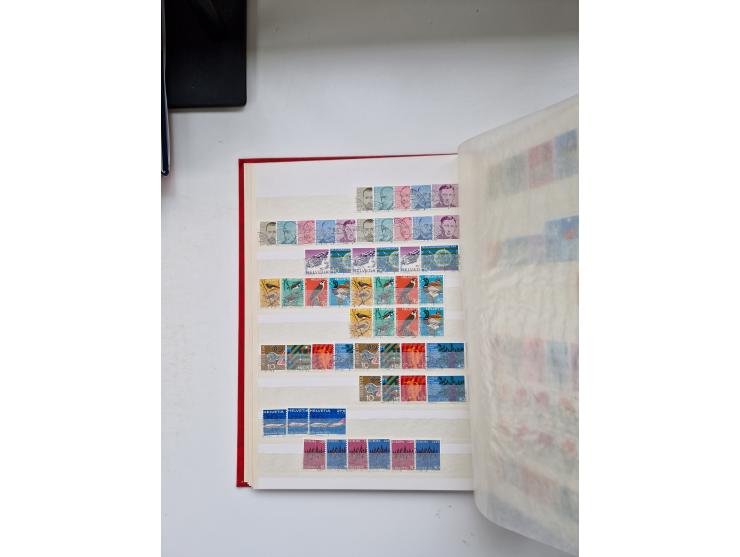 1850/1975 (ca.), meist gestempelter Dublettenbestand sowie einige Briefe, mit Schwerpunkt Pro Juventute und Pro Patria, mit e