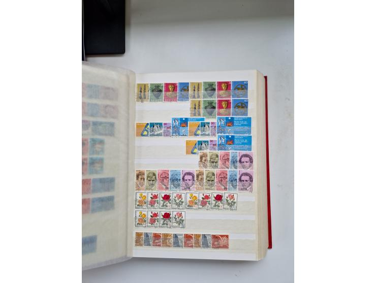 1850/1975 (ca.), meist gestempelter Dublettenbestand sowie einige Briefe, mit Schwerpunkt Pro Juventute und Pro Patria, mit e