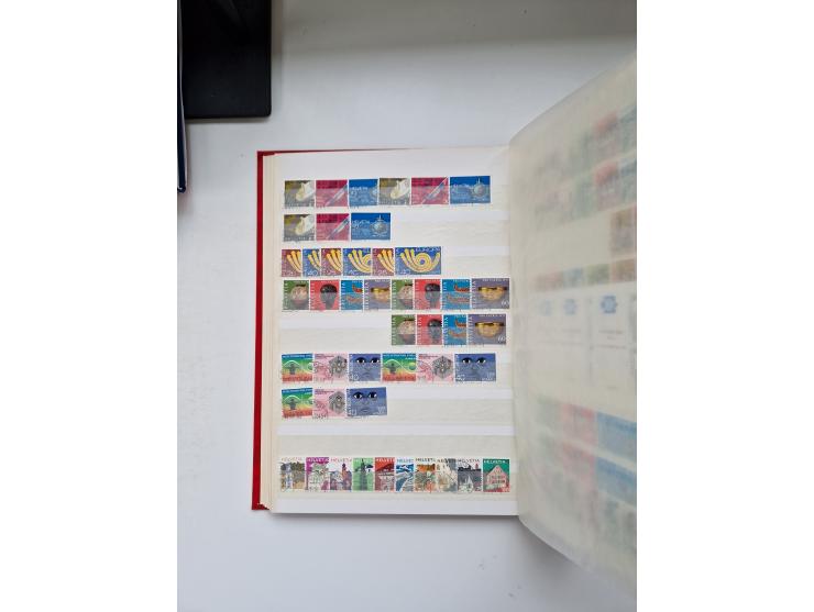 1850/1975 (ca.), meist gestempelter Dublettenbestand sowie einige Briefe, mit Schwerpunkt Pro Juventute und Pro Patria, mit e