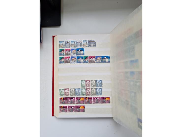 1850/1975 (ca.), meist gestempelter Dublettenbestand sowie einige Briefe, mit Schwerpunkt Pro Juventute und Pro Patria, mit e