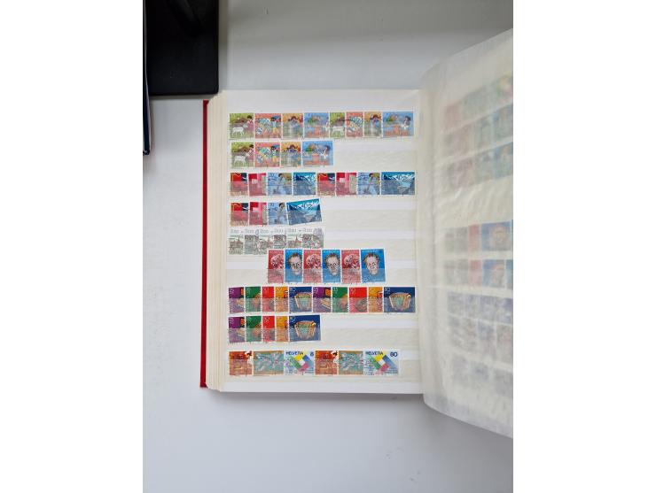 1850/1975 (ca.), meist gestempelter Dublettenbestand sowie einige Briefe, mit Schwerpunkt Pro Juventute und Pro Patria, mit e